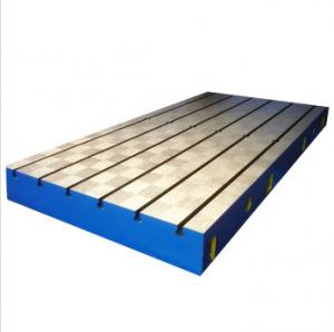 China Cast Iron Hand Scrap T Slot Surface Plate Welding Table Testing on sale