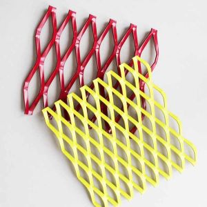 A6063 Anode Anodizing Expanded Aluminum Mesh For Curtain Wall