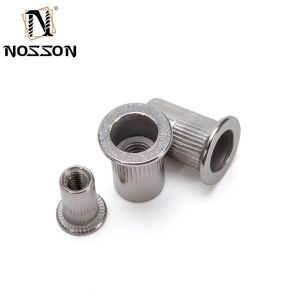 ZINC PLATED Finish Half Hexagon Rivet Nuts for Metric Measurement System M3 M4