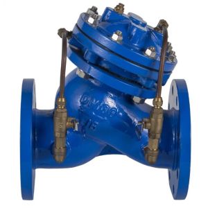 Medium Temperature Multifunction Water Pump Control Valve Flange Type DN50-DN600