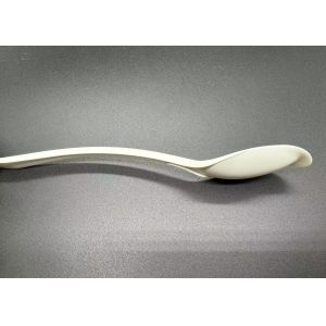 Lightweight CPLA Cutlery Heat Resistant Biodegradable Disposable Spoons