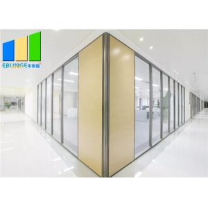 Eco Friendly Demountable Modular Glass Partition Wall For Office Building