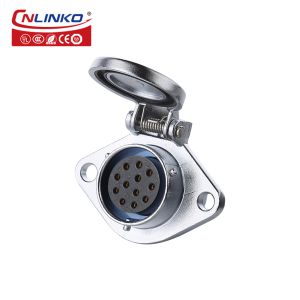 CNLINKO 12 Pin Waterproof Bayonet Connector Cable M20 Plug Socket 12 Pin