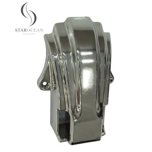 Silver PP/ABS Material Coffin Corner Personalized Coffin Hardware Supplier 11# S