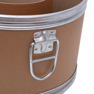 High Strength Fiber Drum Galvanized Handle Lateral Handles Lifting Belts