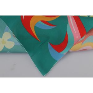 RECYCLED CHIFFON SATIN 50D polyester fabric for women wear scarf