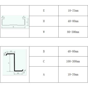 Automatic adjust Interchangeable Cz Purlin Roll Forming Machine
