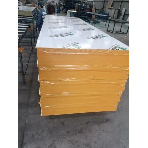Prefabricated Building PPGI Rock Wool Foam Sandwich Panel