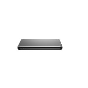 China Ultra Slim USB C fast charging 10000mAh power bank for mobile phones grey color on sale