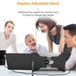 Type C 3.1 Portable Dual Monitor Windows / Mac / Android With USB 3.1 25ms