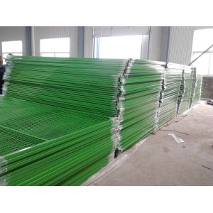 hot sale customization Canada PVC coated temporary fence china
