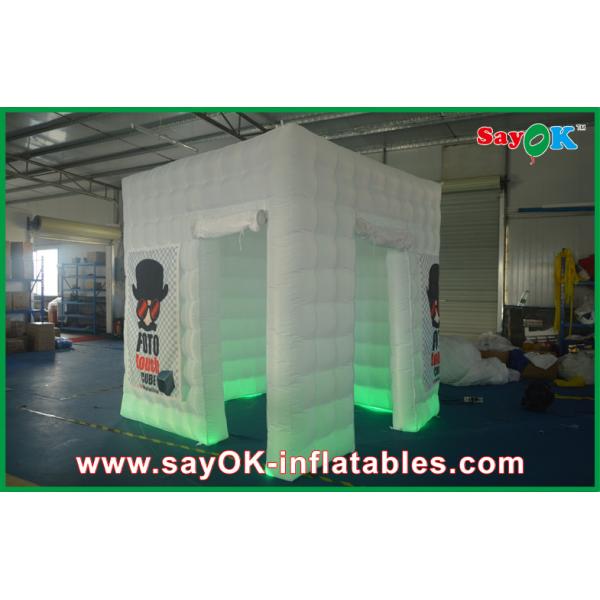 Inflatable Photo Booth Rental Diameter 3m Mobile Photo Booth With 2 Doors Environment Concerned