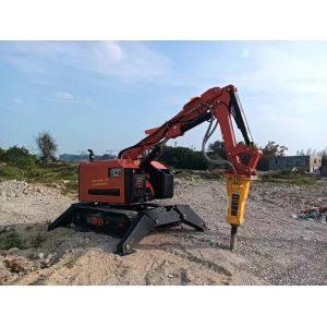 Multi-functional Crushing Breaking And Dismantling Robots
