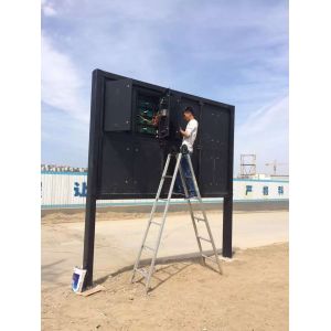 External Solid Advertising LED Digital Signage Display 6500mcd High Brightness