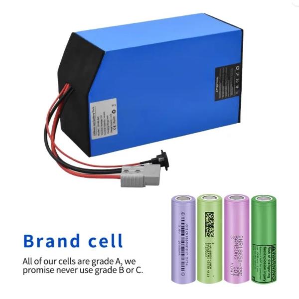 72v Lithium Ion Battery Pack 30ah 38ah 40ah 50ah For Electric Bicycle 1000w