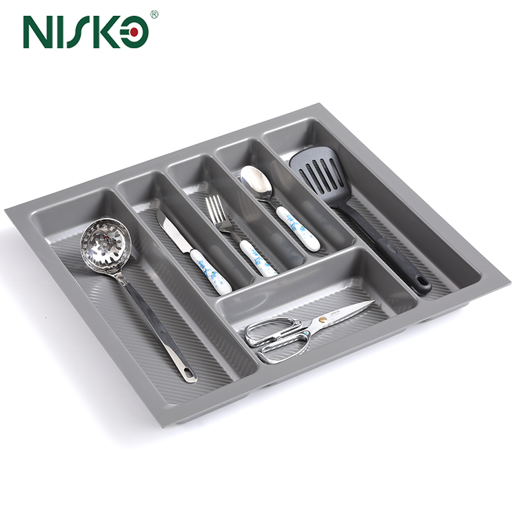 Kitchen Silverware Storage Box Utensil Drawer Insert Flatware Cutlery Tray