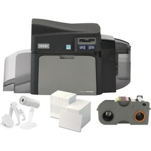 Single/Dual Sided Print Method HID Fargo DTC4250e ID Card Printer 300dpi Max.