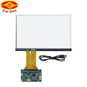 7 Inch Capacitive TFT LCD Touch Panel Screen For Floor Standing Ticket Dispenser