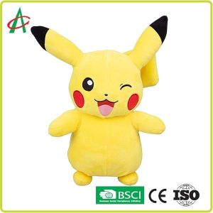 Wholesale 12&quot; Pikachu Stuffed Animal Embroidery with handcraft from china suppliers