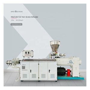 Double Screw 16-32mm Electrical Conduit PVC Pipe Making Machine