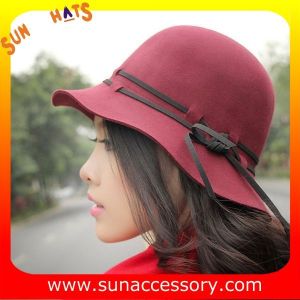 6090434 Sun Accessory customized winner fashion wool felt clothe hats, women
