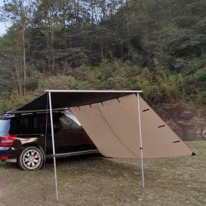 Aluminum Hardshell 4x4 Side Awnings Roof Rack Side Tent For Camping