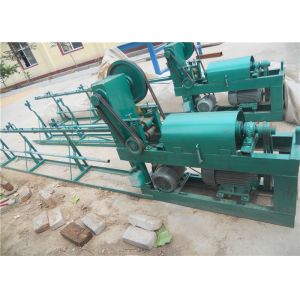 Wire Straightening And Cutting Machine , CNC Control Gabion Mesh Machine