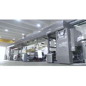 Double Stations Paper Cup Coating Machine For High Speed Paper Roll Coating