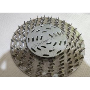 4" Diameter Round Truss Nail Plates 1.0mm Thickness