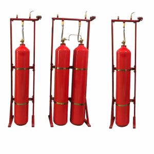 Cylinder Volume 42kg CO2 Fire Suppression System with Mechanical Emergency