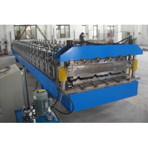 Wholesale Automatic Double Layer Roll Forming Machine with Coil Guiding Table / Auto-Stacker from china suppliers