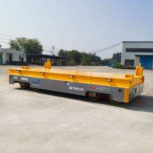 80T Trackless Transfer Trolley Factory Workpiece Agv Transfer Cart