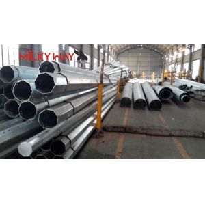 Wholesale Hot Rolled Coil Steel Utility Poles Q460 ASTM573 GR65 GR50 SS400 SS490 To ST52 For Electricity Distribution from china suppliers