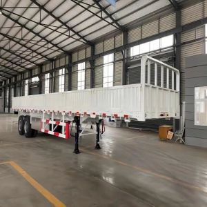 CIMC 40FT 2 Axles 7.5T tare weight 12.4*2.48m payload 40T JOST brand Two-speed