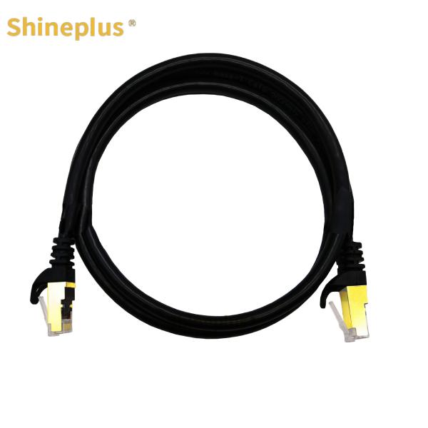 CAT8 SSTP 40Gbps RJ45 Connector Shielded Circular Network Cable Pure Copper
