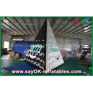 Waterproof PVC Blow Up Pyramid Logo Printing Promotional Inflatable Products For