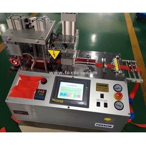 Automatic Elastic Tape Cutting Machine with Collecting Device FX-150H