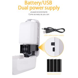 1200ml Foam Liquid Spray Hospital Hand Sanitiser Dispenser