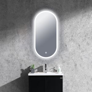 5mm Environmental Silver Mirror Round Shape LED Vanity Mirror for Smart Round