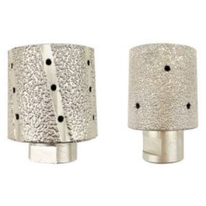 10-100mm Vacuum Brazed Finger Bit For Hard Material Grinding And Polishing