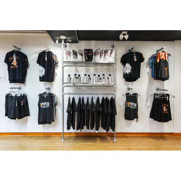Functional Design Multifunctional Iron Pipe Wall Hook Storage Holders Racks Solution