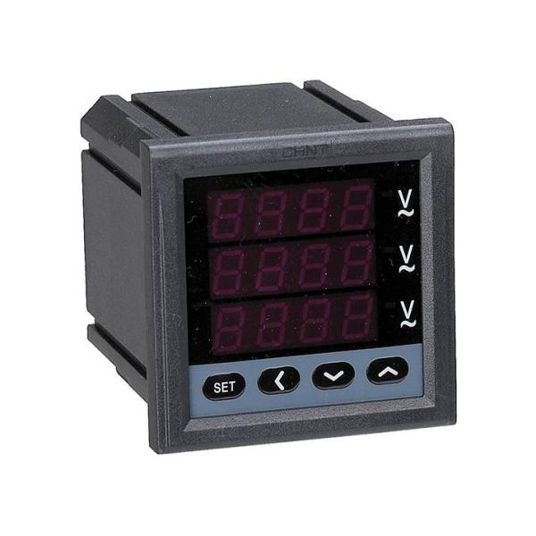Digital 1/3 Phase Low Voltage Components 600V 50A Ammeter Voltmeter PN-666s Combination Meter