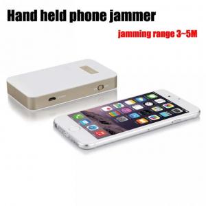 Wholesale 1.5W Short Range Handheld Cell Phone Jammer , Personal Cell Phone Blocker Device from china suppliers