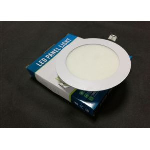 Round Recessed 9 Watt Led Panel Light Ultra Thin For Ceiling 18.8mm Thickness