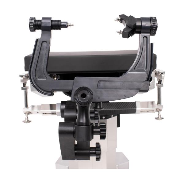 Black Cranial Brain Surgery Support Operation Table 0-80lbs Pressure Display