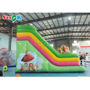 Commercial Grade Inflatable Water Slide Custom Rainbow Inflatable Slide