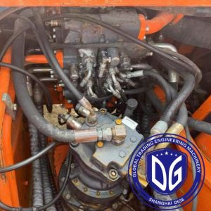 22t Doosan Hydraulic Pump in Red Operating Weight for Maximum Productivity