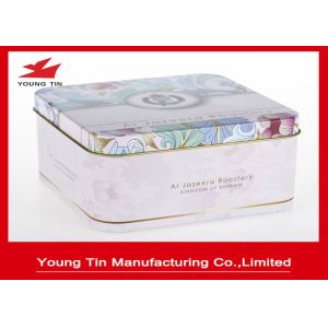 Vintage Square Tin Cans Cookie Packaging