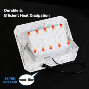 100w Waterproof Polysilicon Solar Powered Security Light With Remote Control