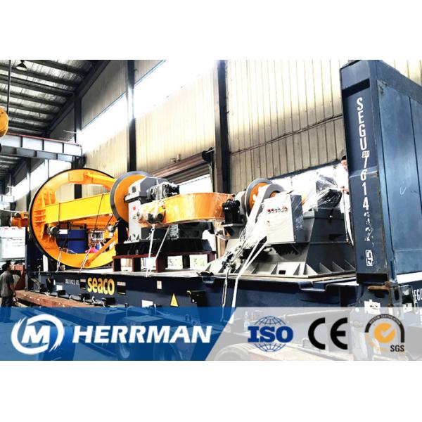 Wire Insulation 30rpm 130mm Diamter Cable Armouring Lay Up Machine